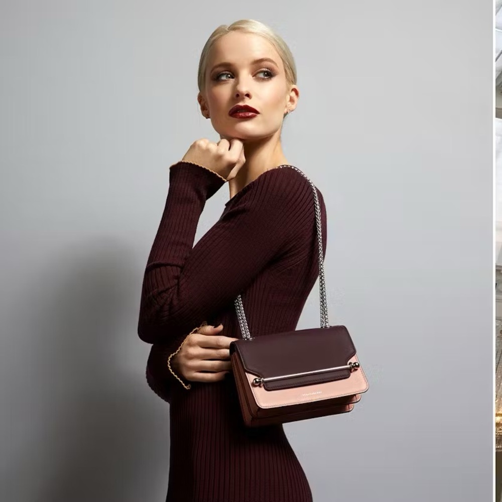 Strathberry In the Frow Collaboration Crossbody Bag in Purple and Pink